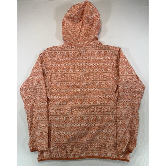 Patagonia Bajadas Hoodie Womens size L Large Windbreaker Valley Flora 50+ UPF - Picture 3 of 8
